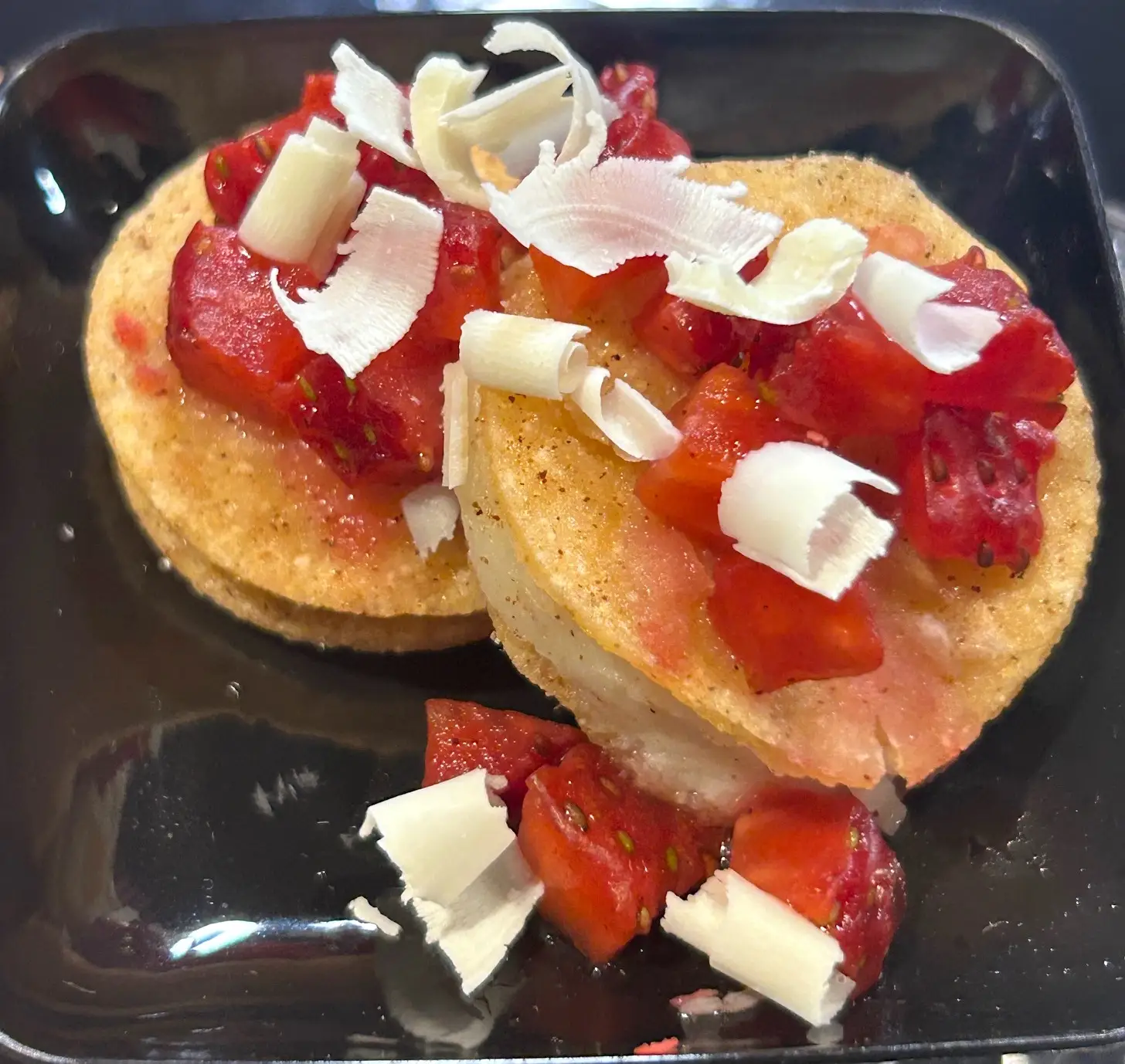 Taco Bell Mexican pizza strawberry bites