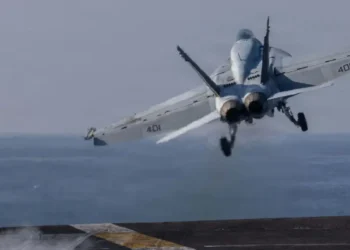 Top American admiral in the Middle East says the US struck an Iranian drone carrier. He said ‘it’s on fire.’