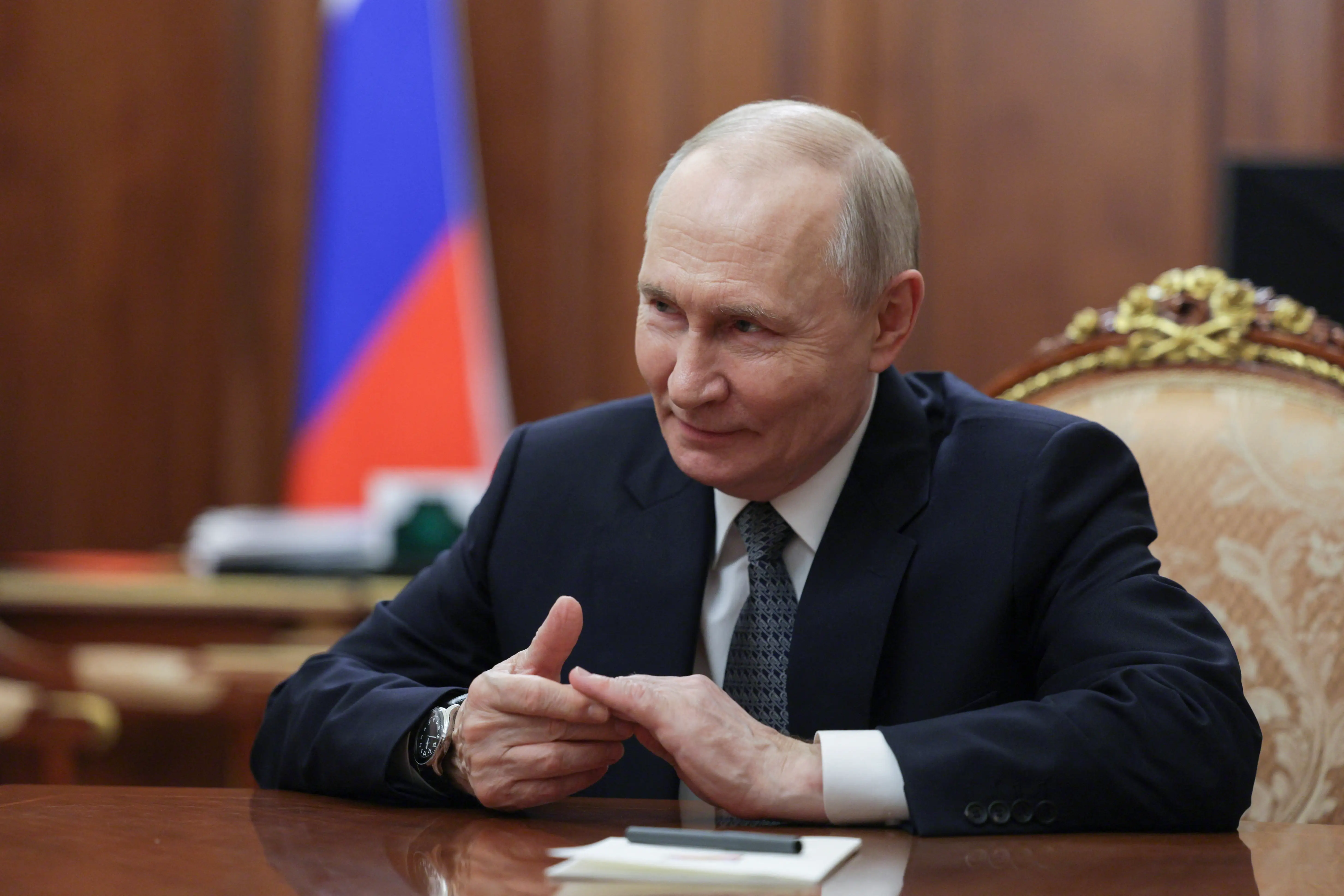 Russia's President Vladimir Putin a