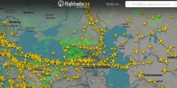 The narrow corridor planes are being pushed through to avoid the Middle East just got even narrower