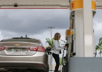 US gas prices climb to the highest point in Trump’s second term. He says, ‘If they rise, they rise.’