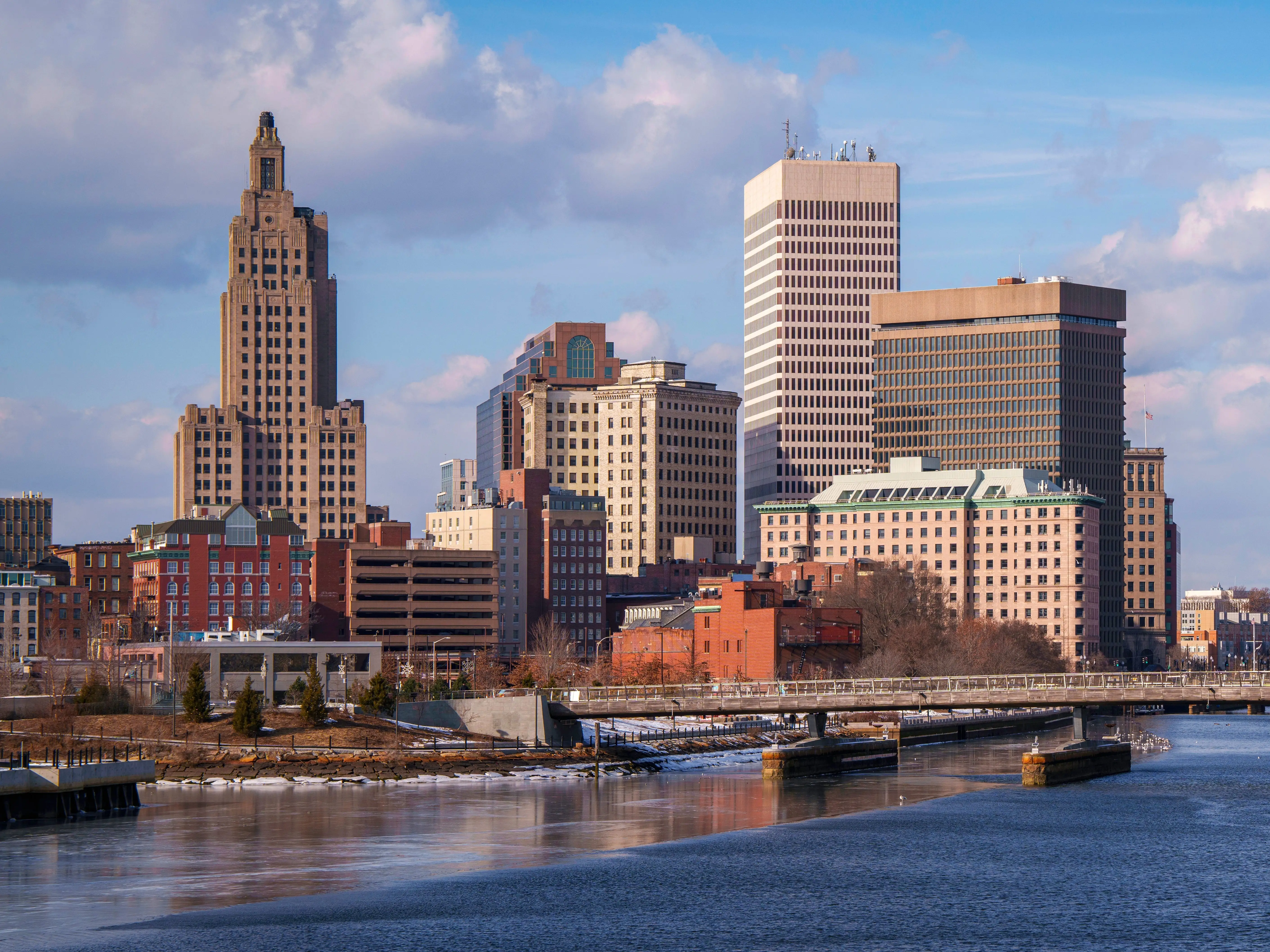Providence, Rhode Island skyline.