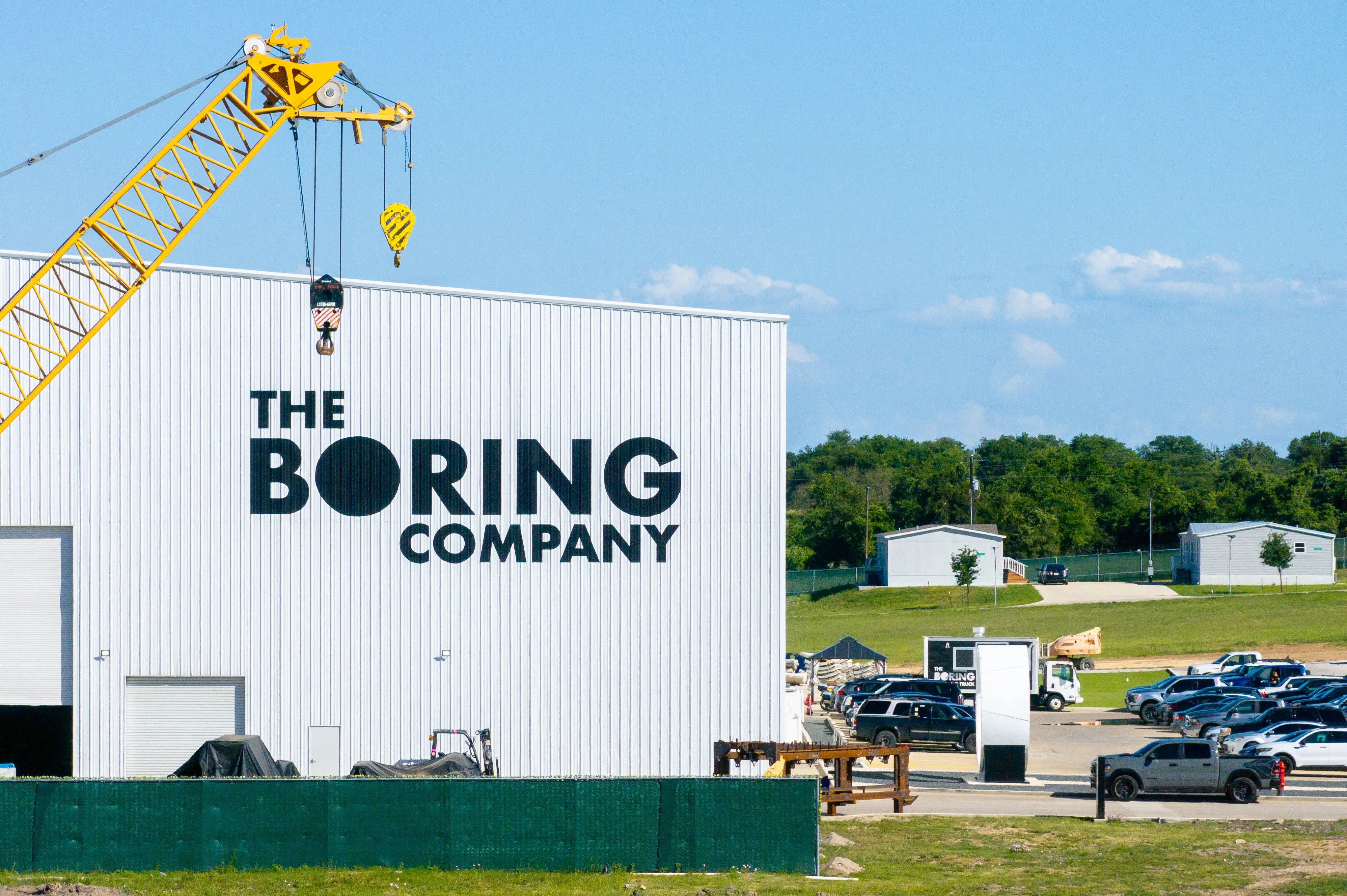 The Boring Company's headquarters in Texas.