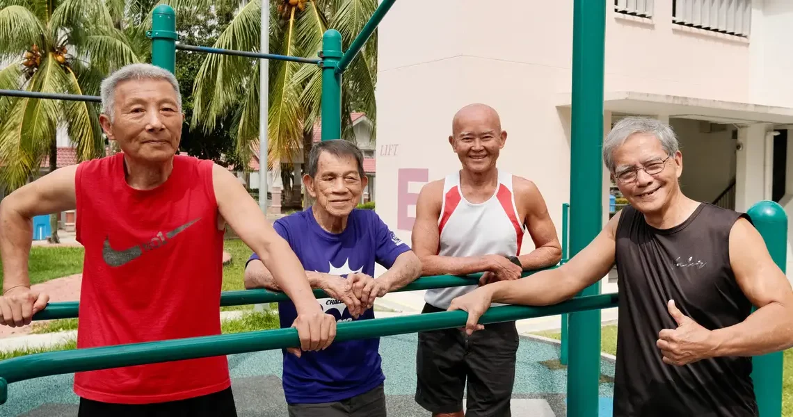 They’re old enough to be my grandparents — and in better shape than people half their age