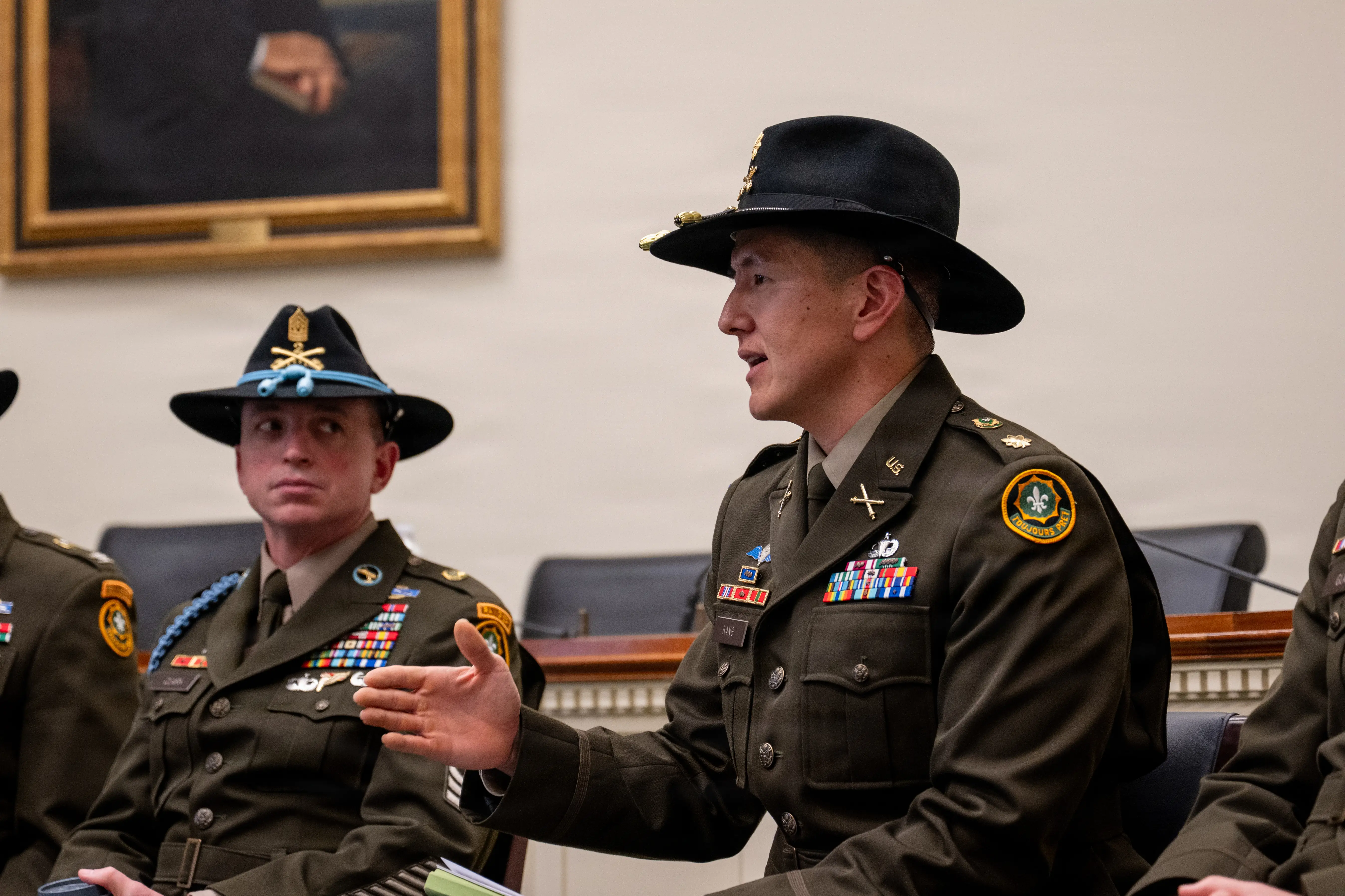 Maj. Drew Kang, Fire Support Officer, 2nd Cavalry Regiment