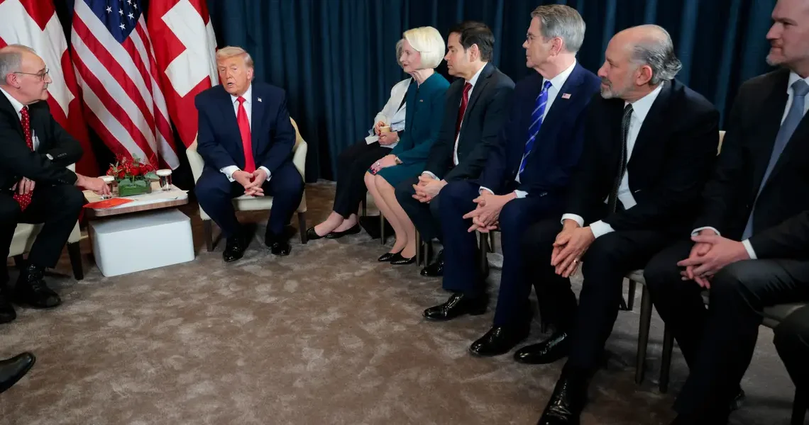 The company behind one of Trump’s oft-worn shoe brands is suing his administration over tariffs