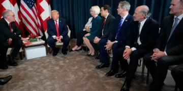 The company behind one of Trump’s oft-worn shoe brands is suing his administration over tariffs