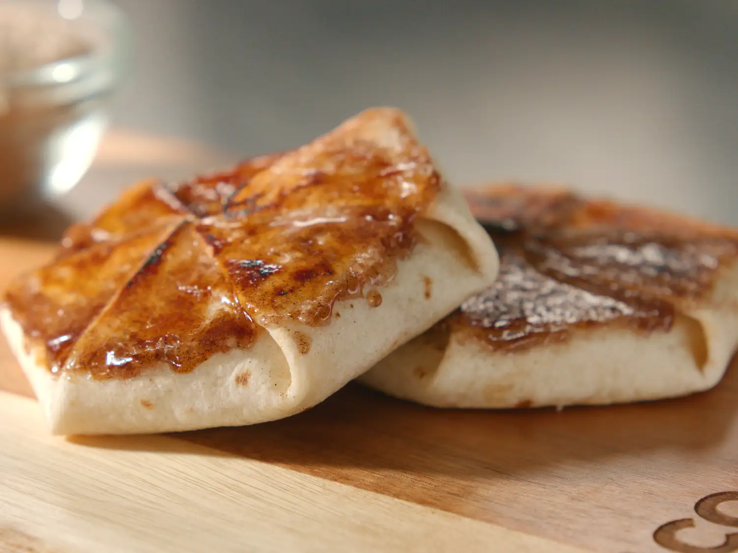 Taco Bell Crème Brulee Crunchwrap Slider