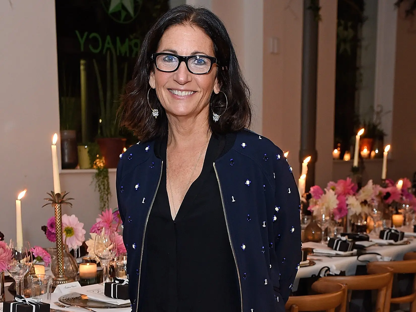 Bobbi Brown standing and smiling