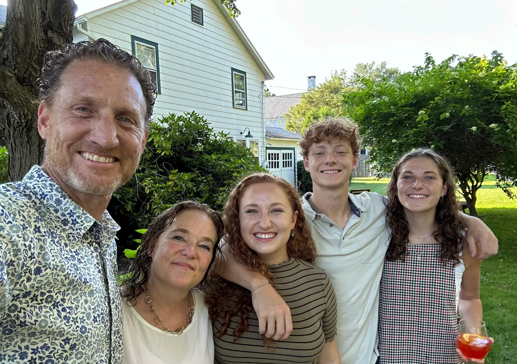 Samantha Miller and her family