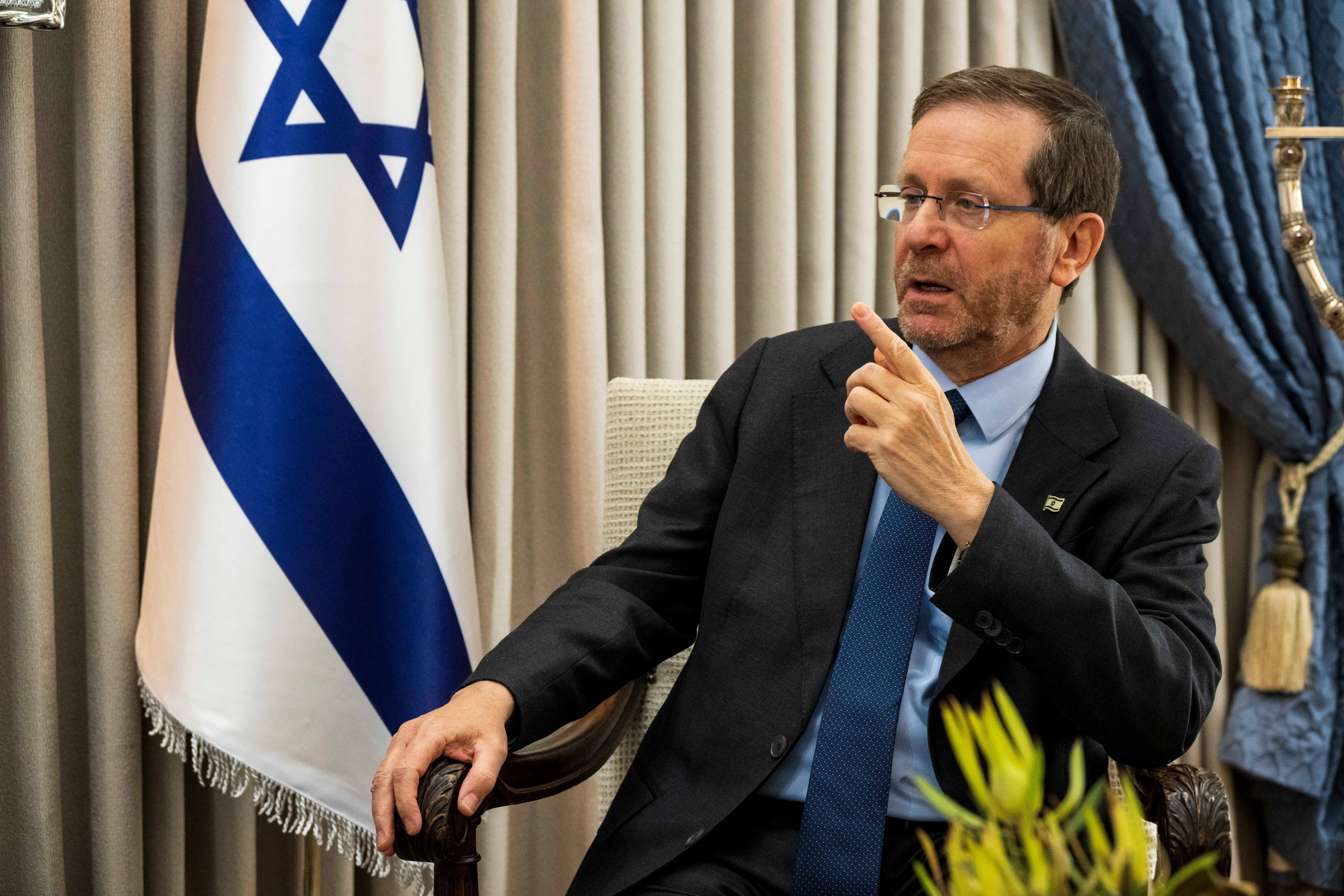 Israel's President Herzog speaking to BILD.