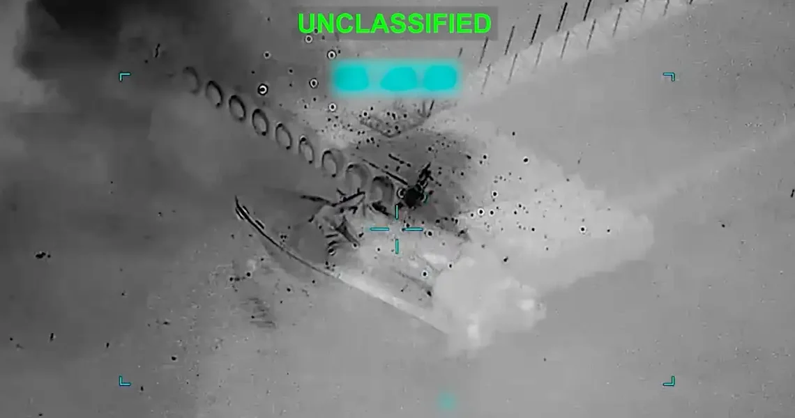 US forces say they’re attacking small boats that Iran uses to lay mines in the Strait of Hormuz