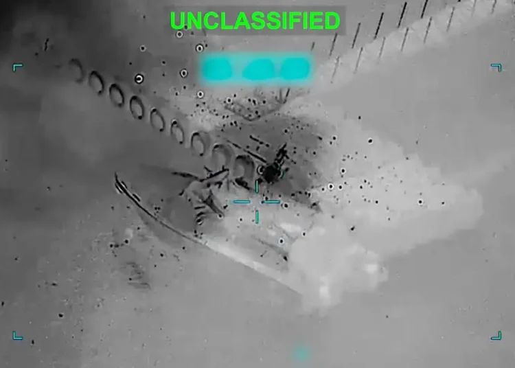 US forces say they’re attacking small boats that Iran uses to lay mines in the Strait of Hormuz