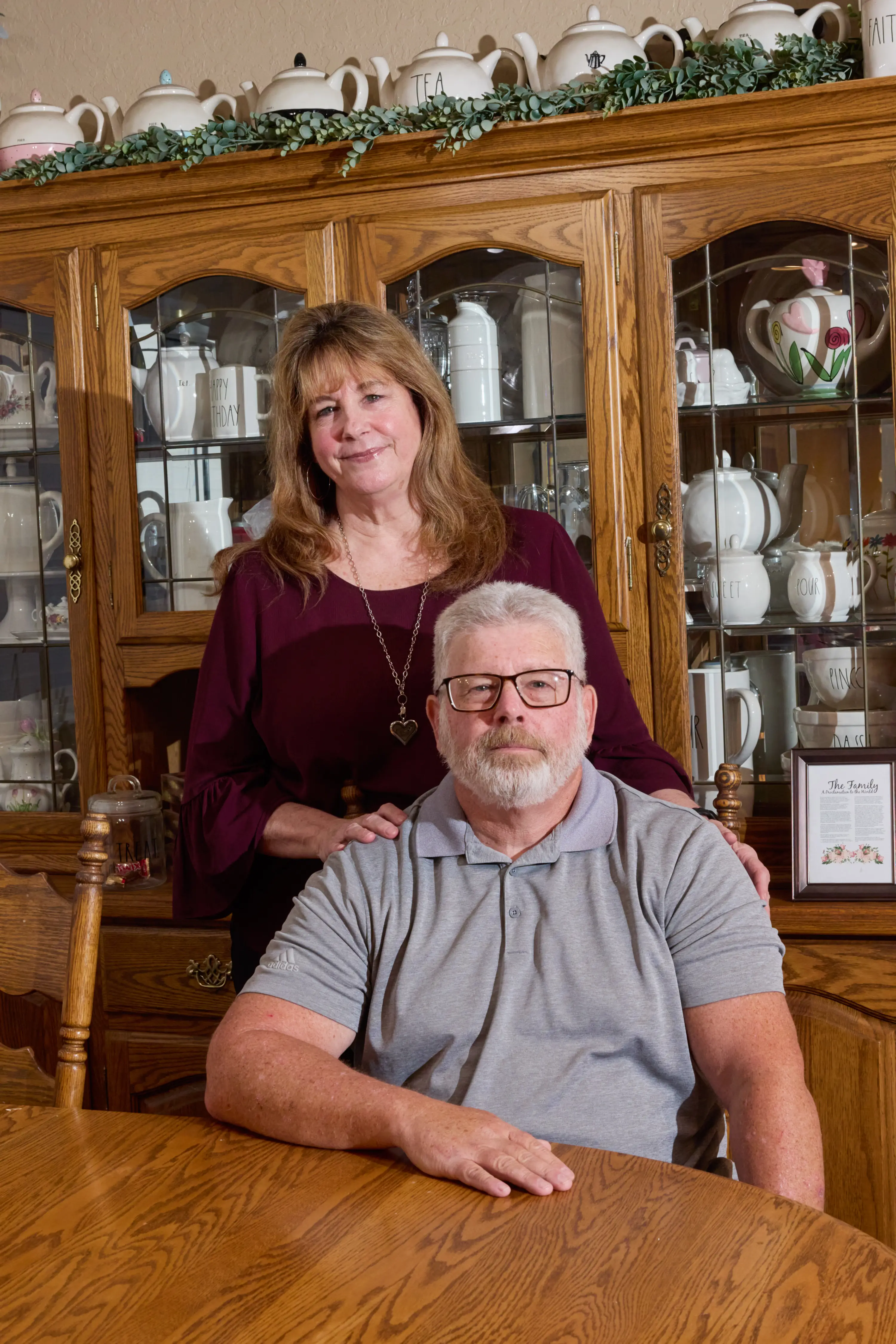 Patrick Hennessy and wife.