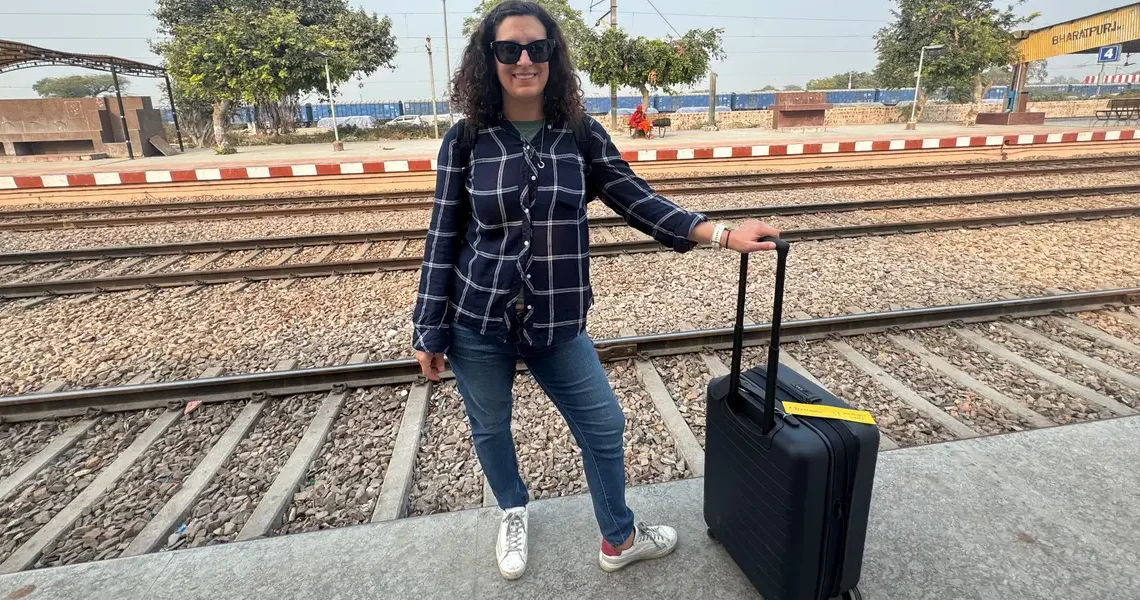 My kids have been to 26 countries on 6 continents. We never check bags.