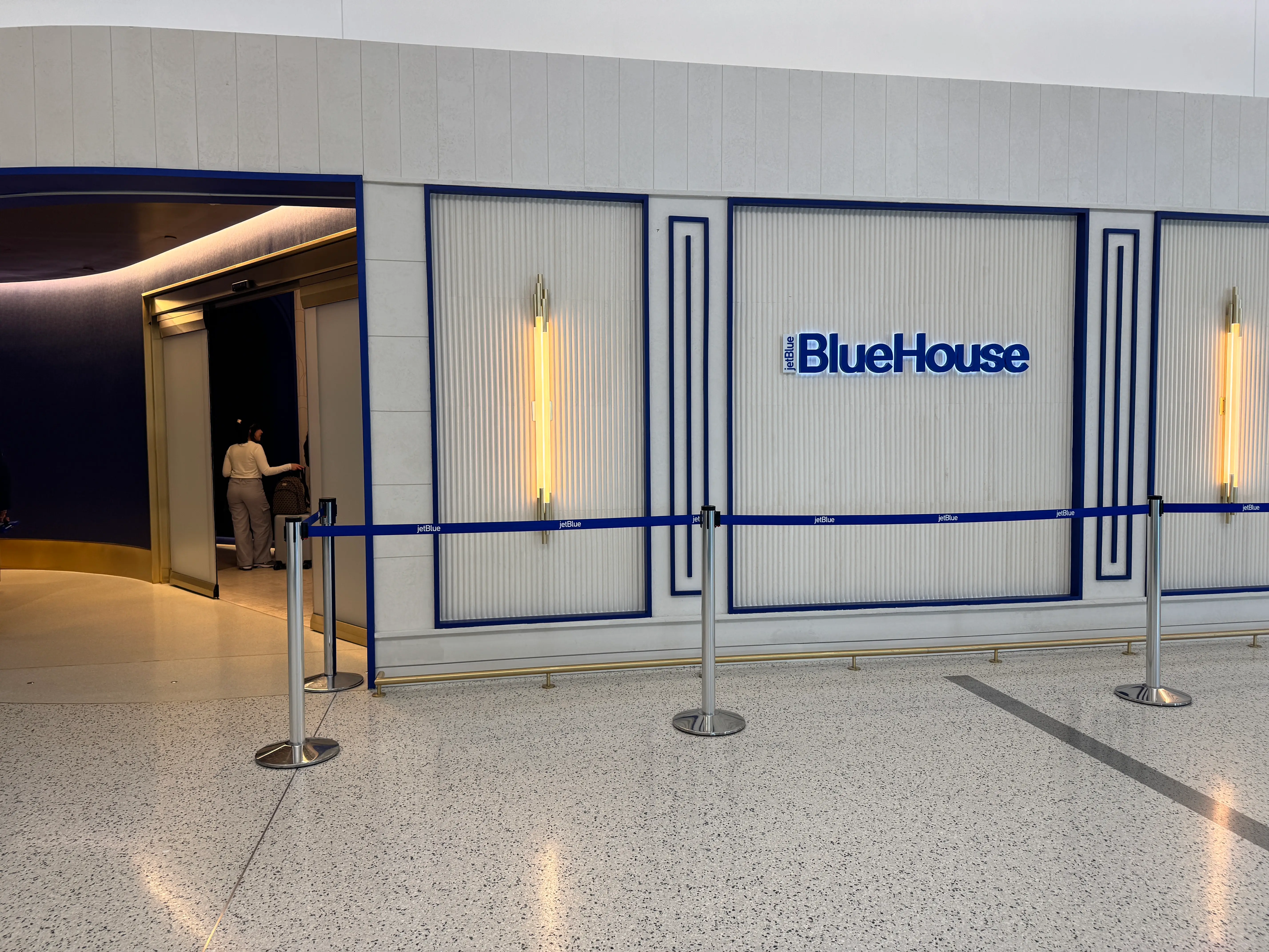 entrance to bluehouse