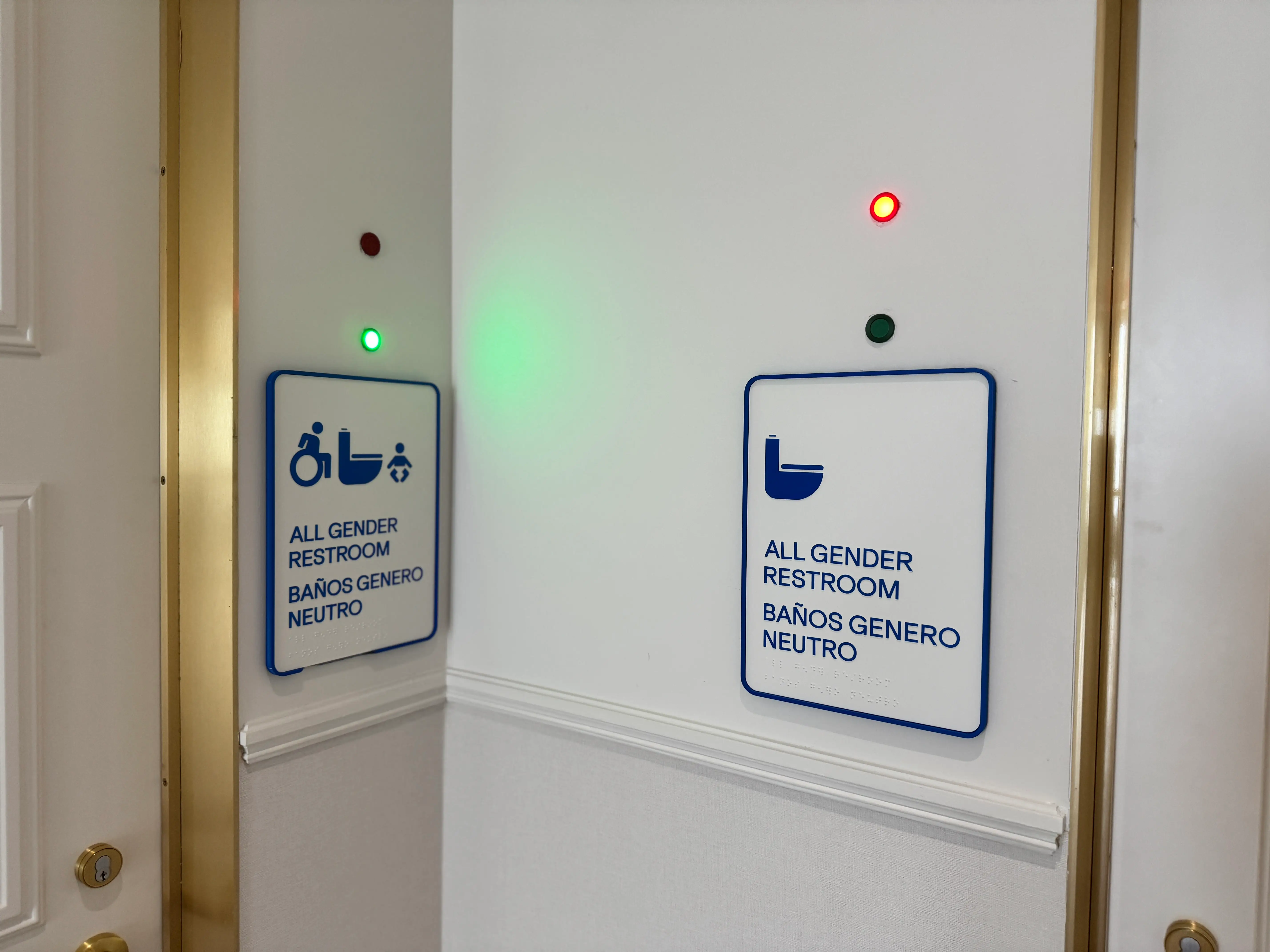 bathrooms occupied bluehouse