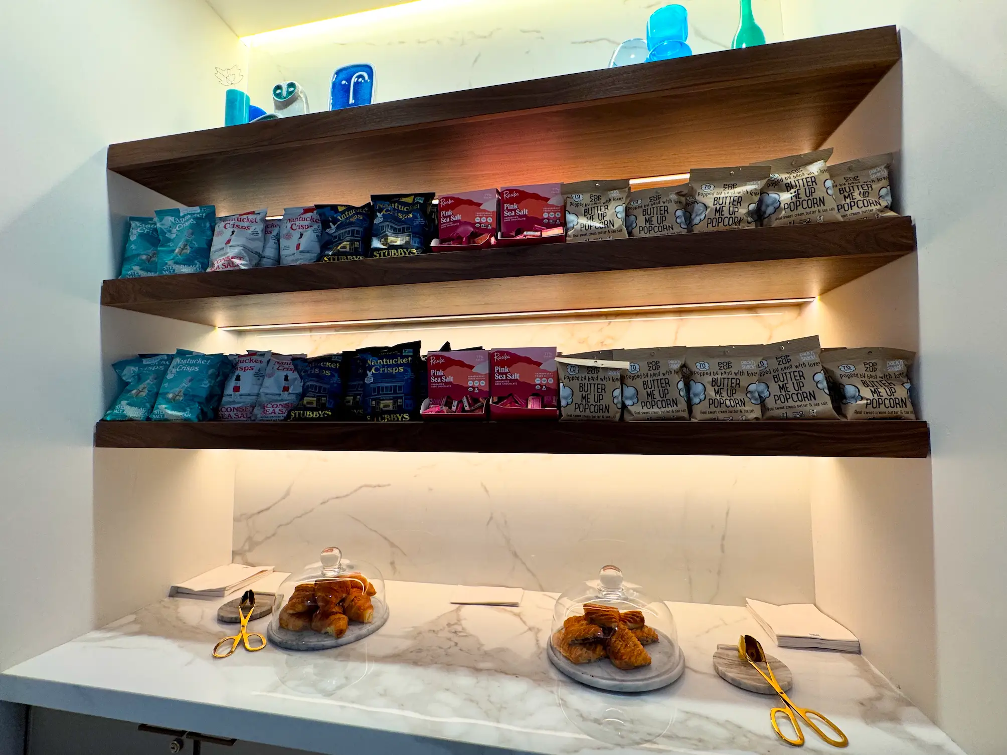 snack selection bluehouse