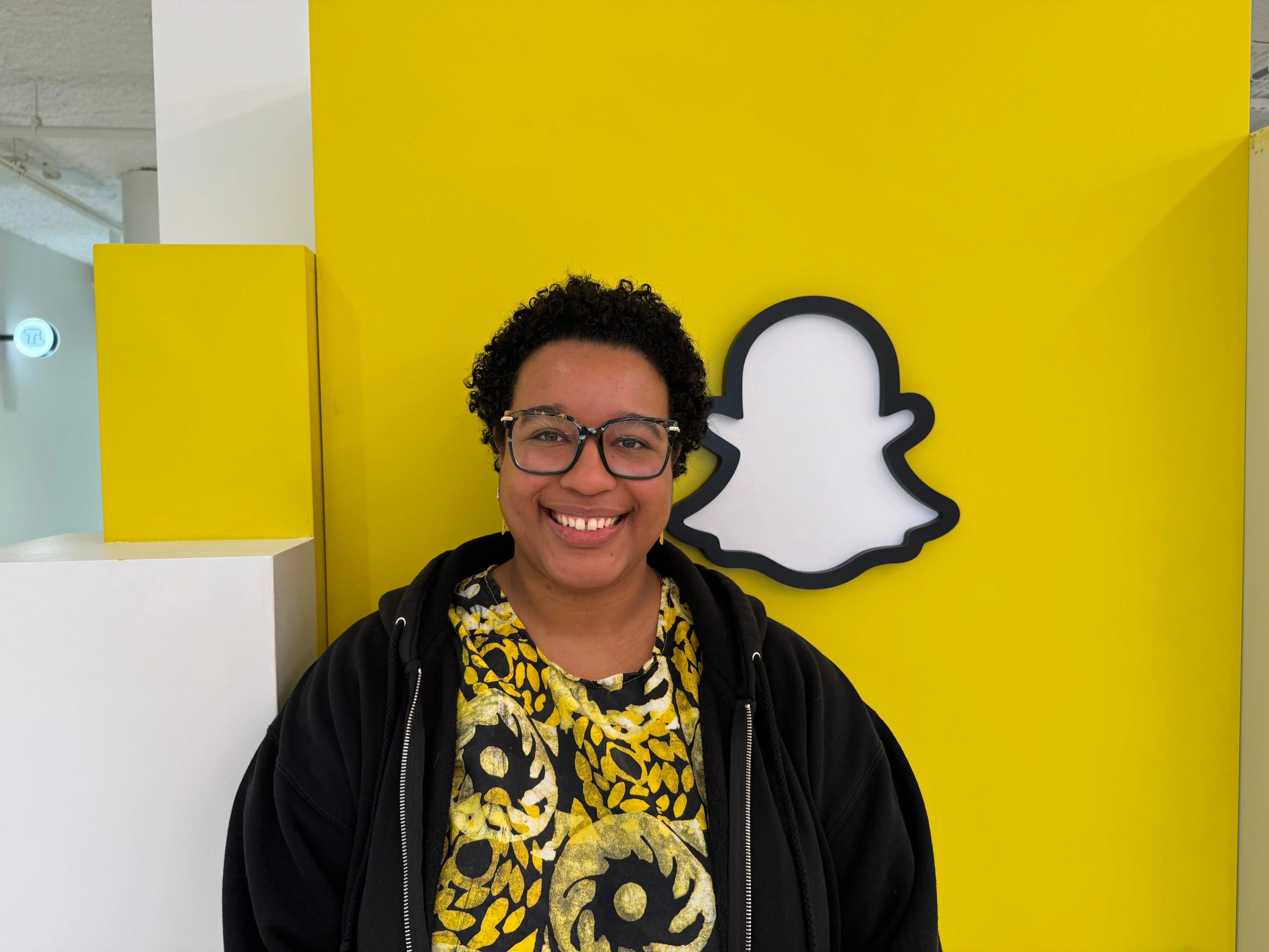 Imani Ritchards, Snap's director of product design, is pictured.