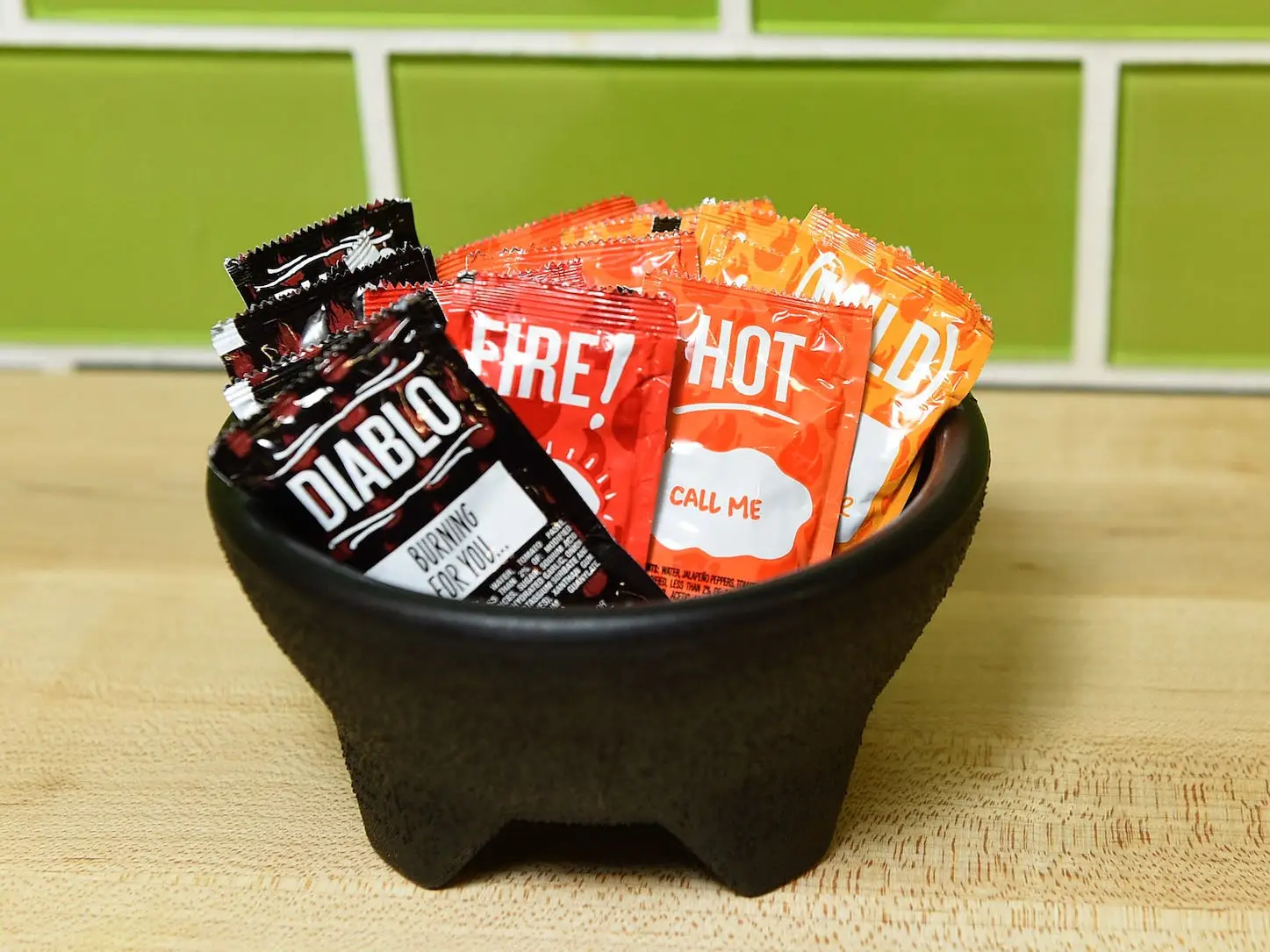 Taco Bell hot sauce packets