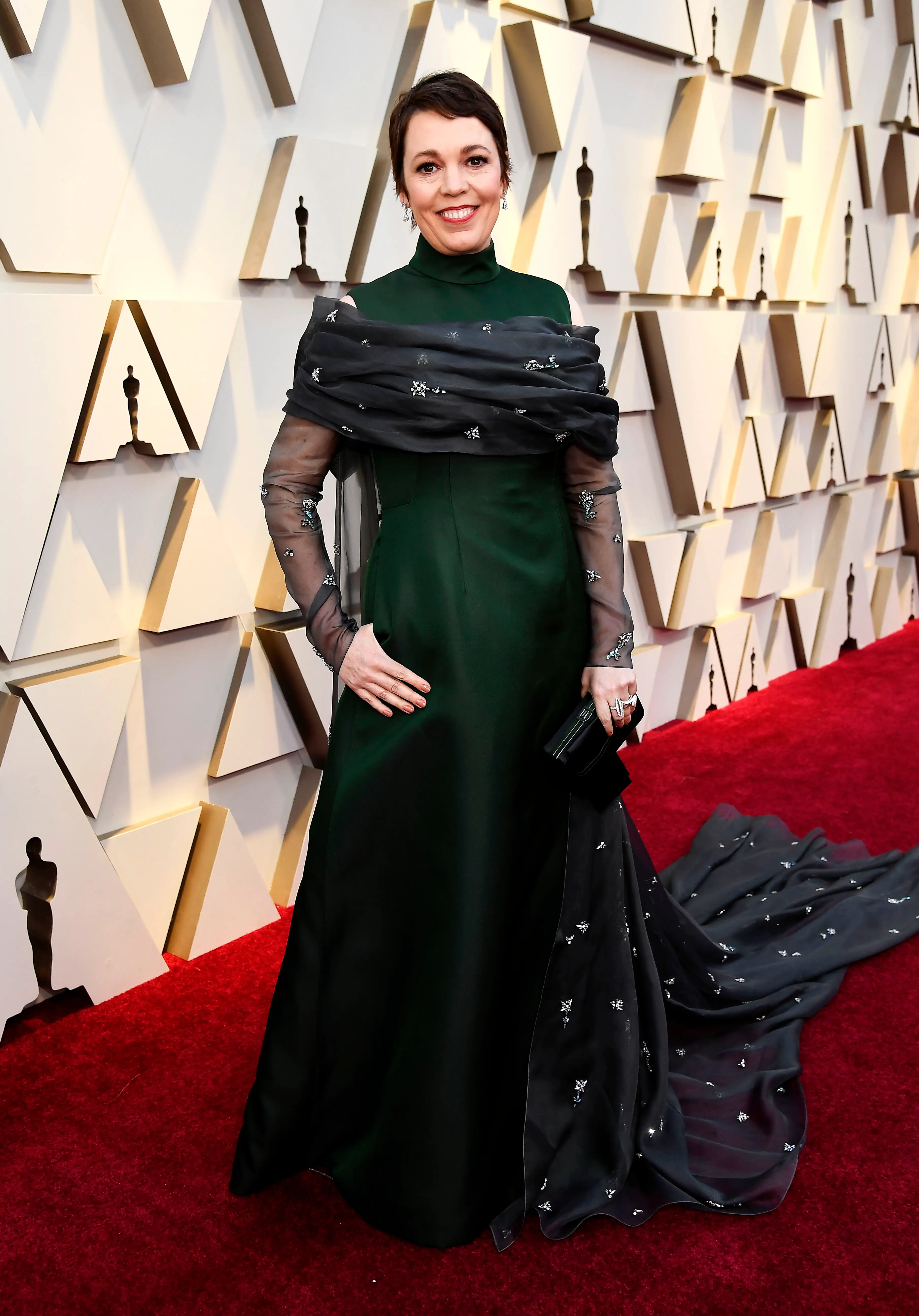 Olivia Colman at the 2019 Academy Awards