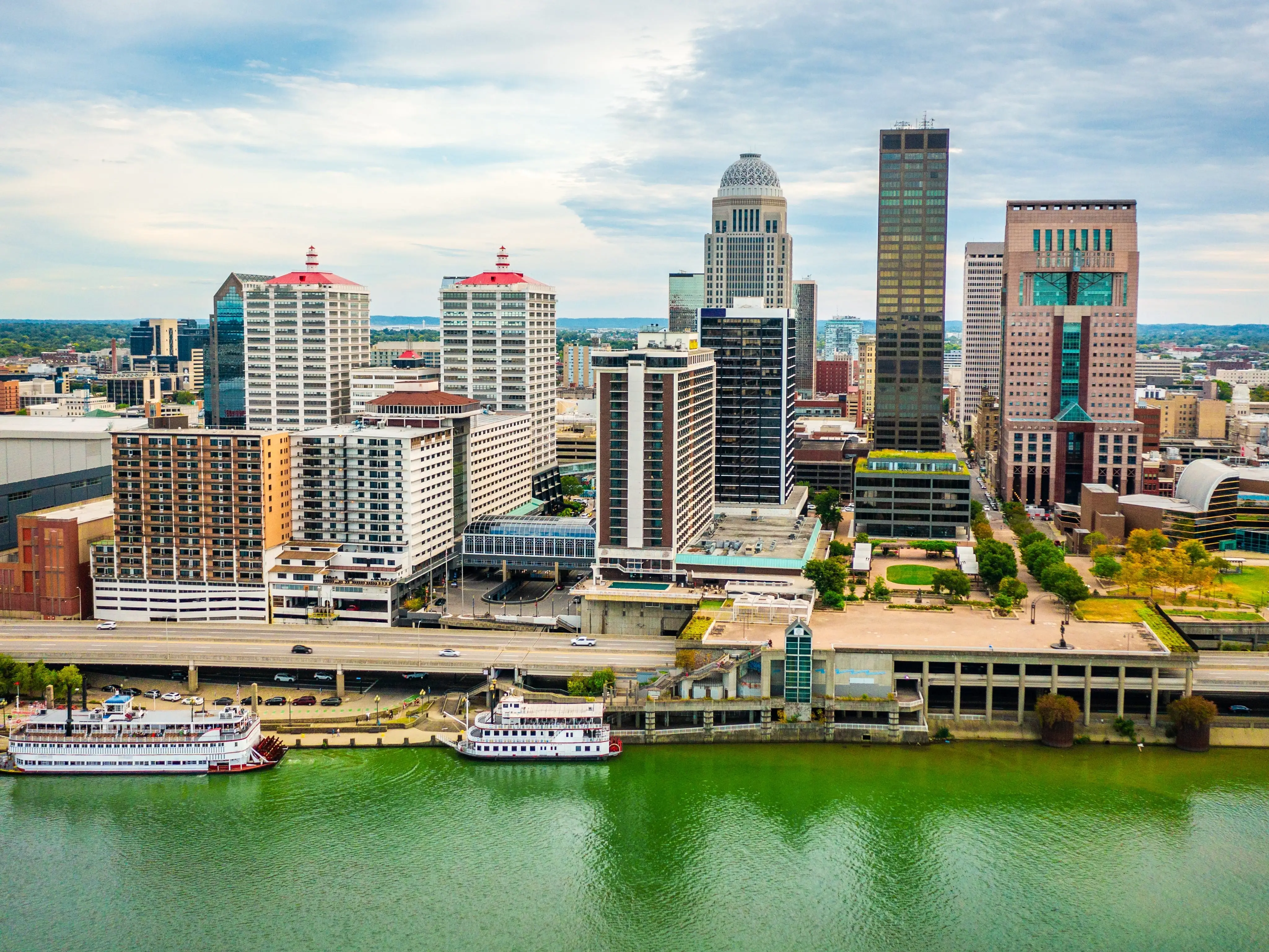 Buildings in Louisville, Kentucky.
