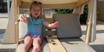 Being self-employed means working during vacations. Being a single mom means I have to do it with my toddler around.