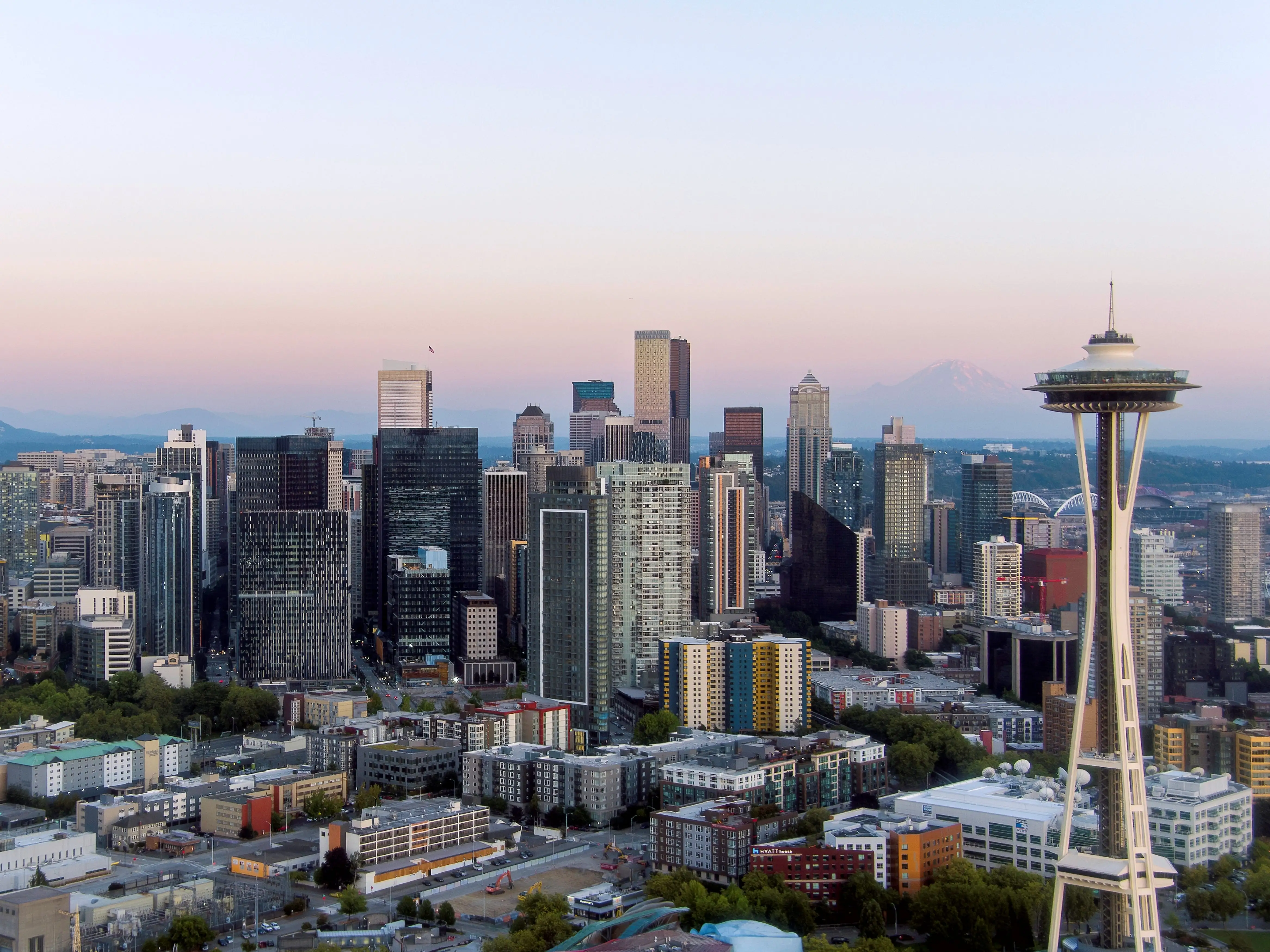 Buildings in Seattle, Washington.