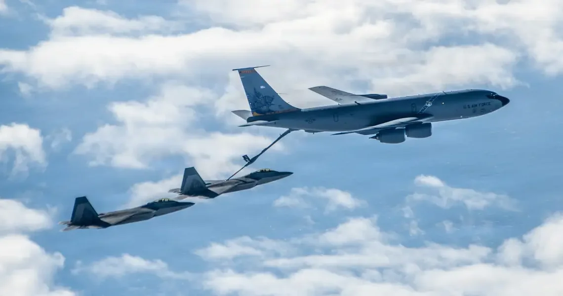 The US military says it lost a refueling aircraft in Iraq. Rescue operations are underway.