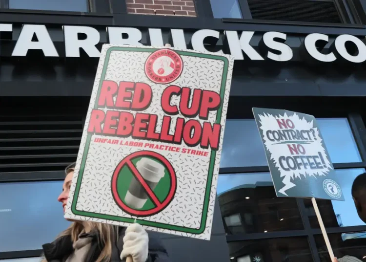 Starbucks union lowers proposed wage floor to $17 in bid to restart contract talks