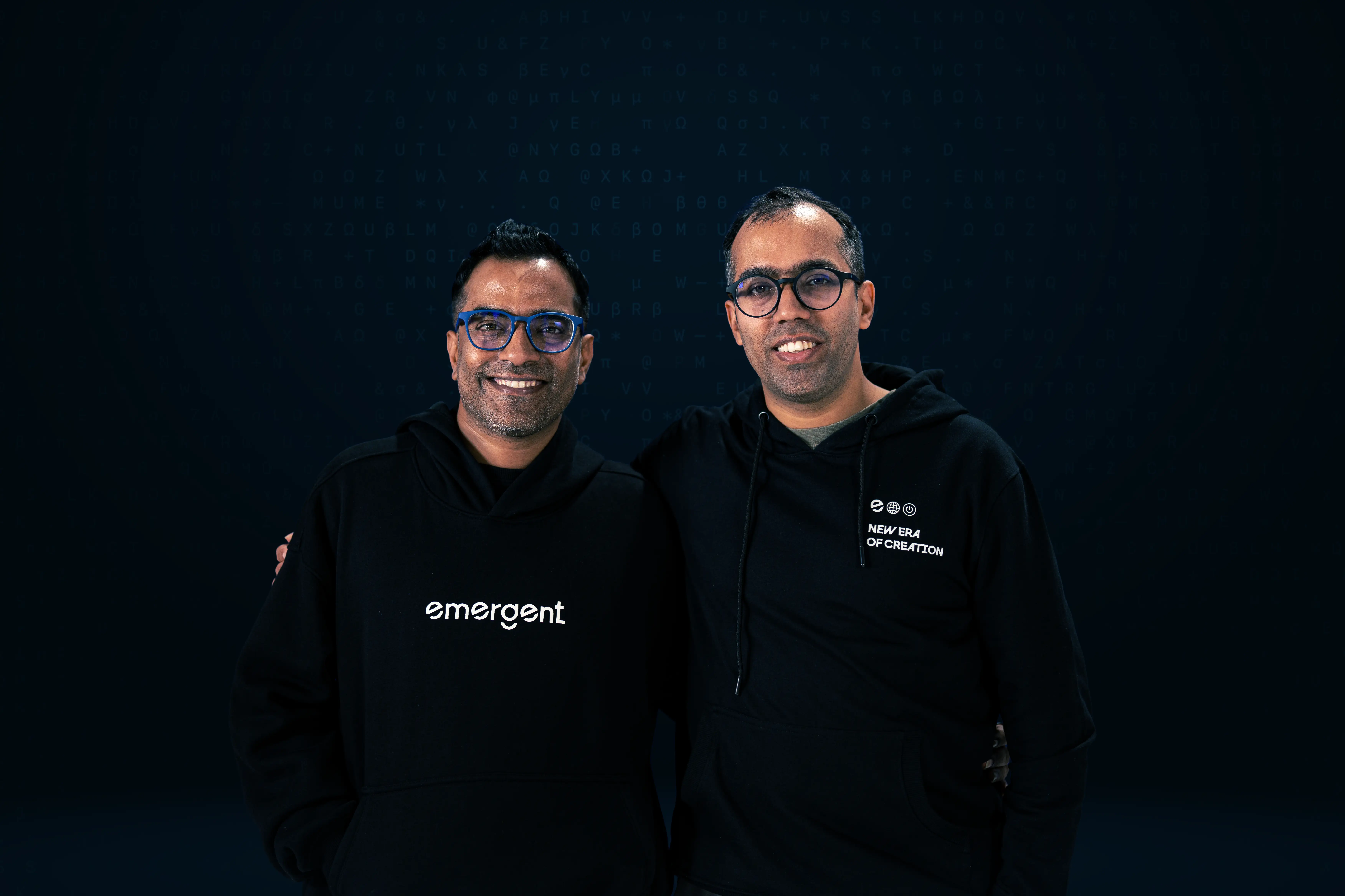 Emergent cofounders Mukund Jha (left) and Madhav Jha (right).
