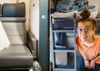 I booked a bedroom and a roomette on the same overnight Amtrak train. The bedroom is worth the splurge for longer rides.