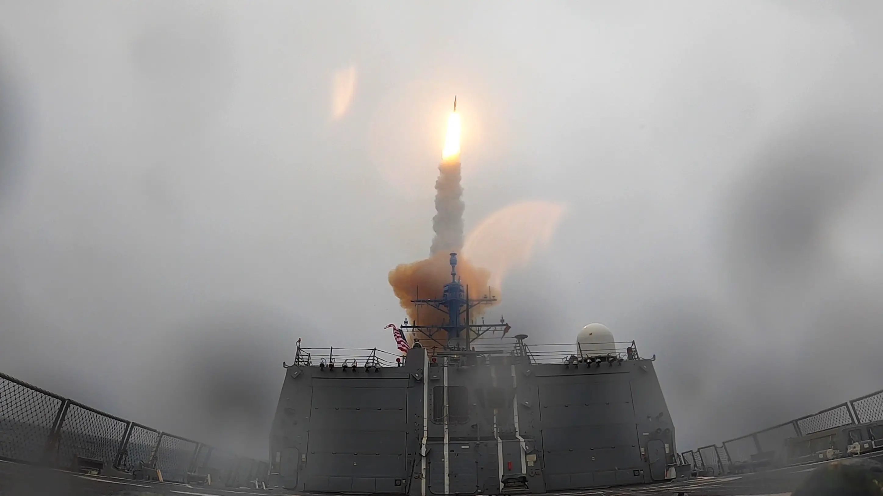 The Arleigh Burke-class guided-missile destroyer USS Paul Ignatius (DDG 117) successfully fired its second Standard Missile-3 (SM-3) interceptor to engage a ballistic missile target during exercise At-Sea Demo/Formidable Shield, May 30, 2021.