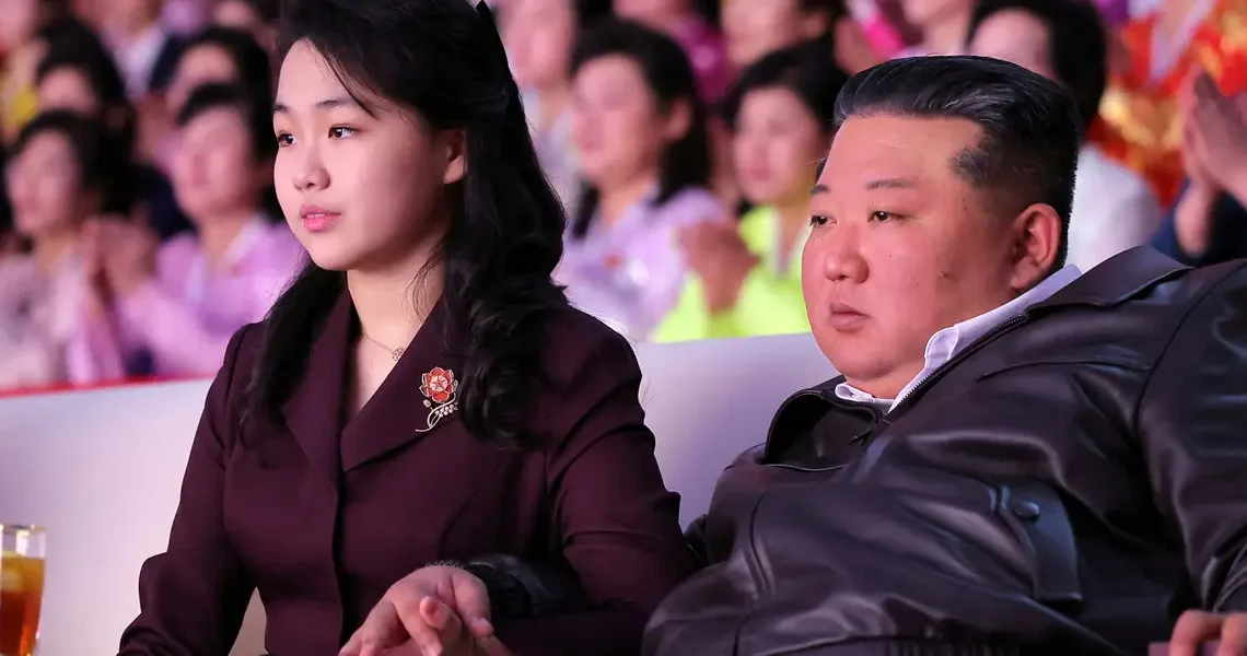 Kim Jong Un’s daughter may be training to one day succeed him. See the extended Kim family in photos.