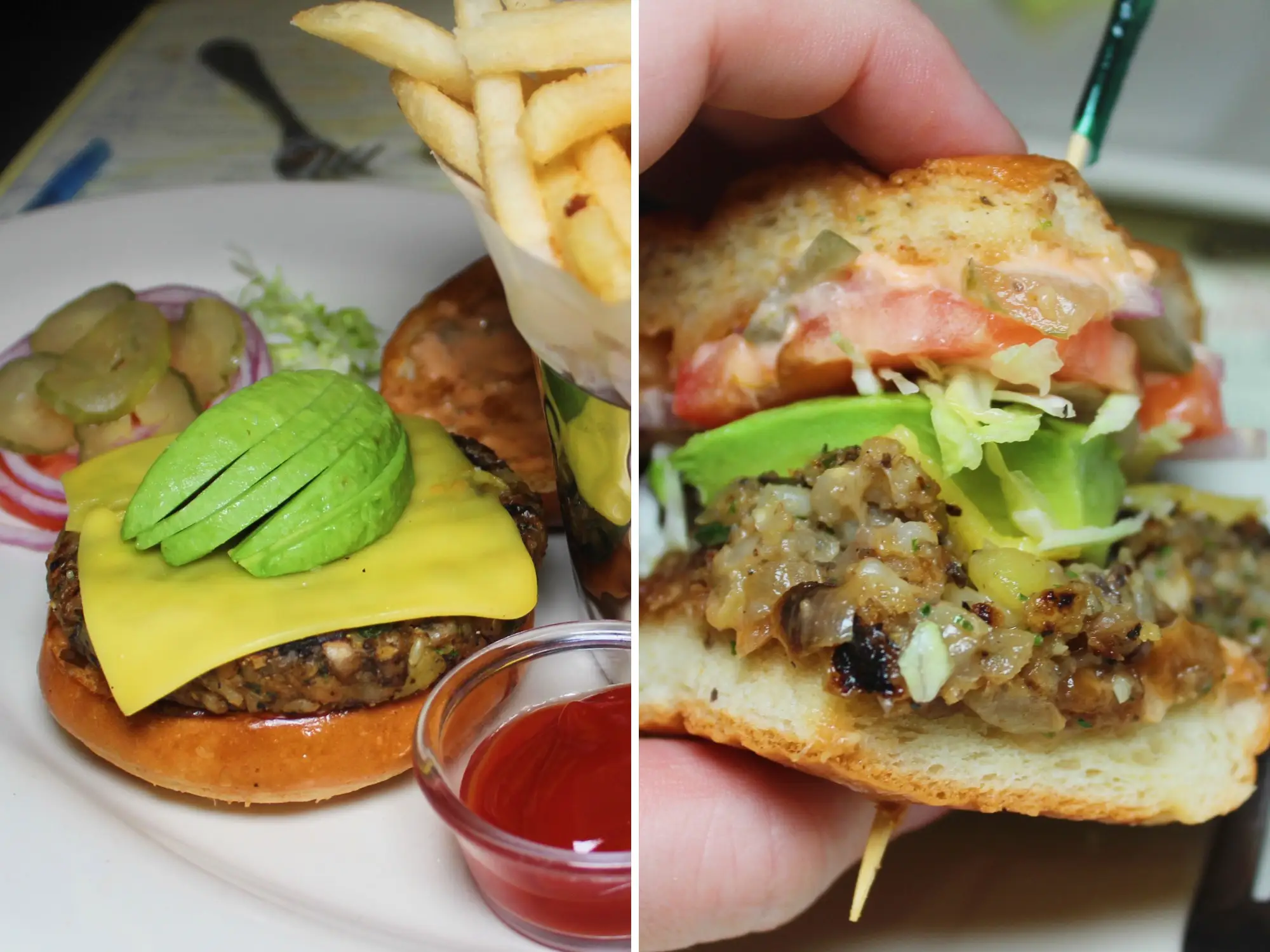 cheesecake factory veggie burger