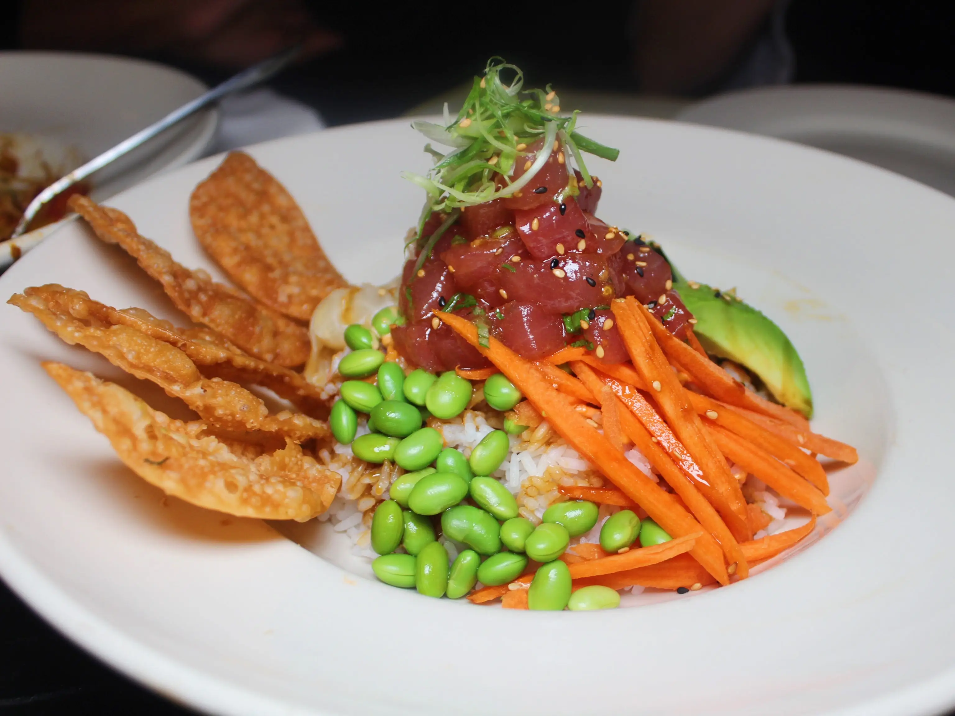 cheesecake factory tuna poke rice bowl