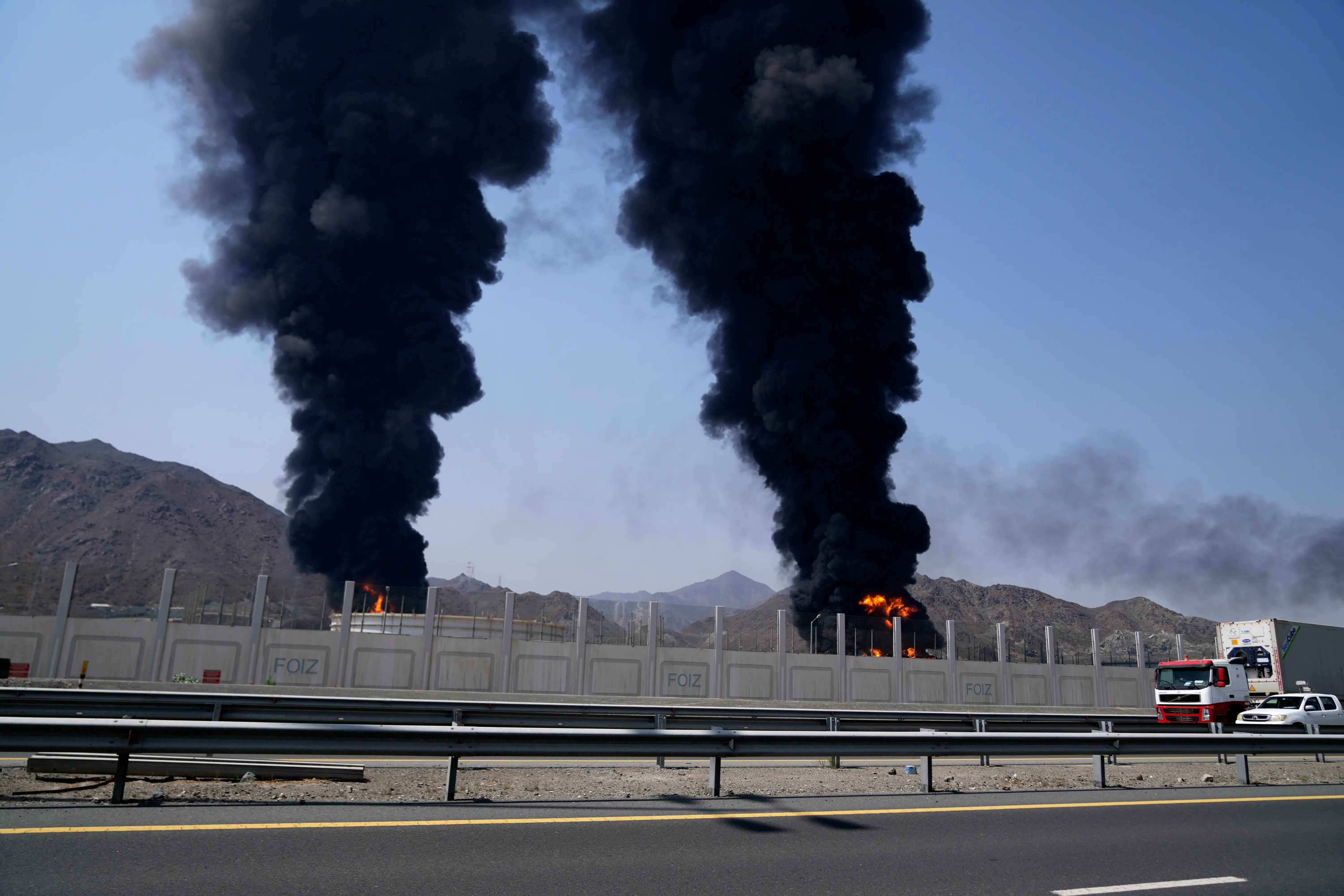 Fujairah in the UAE on March 14, 2026.