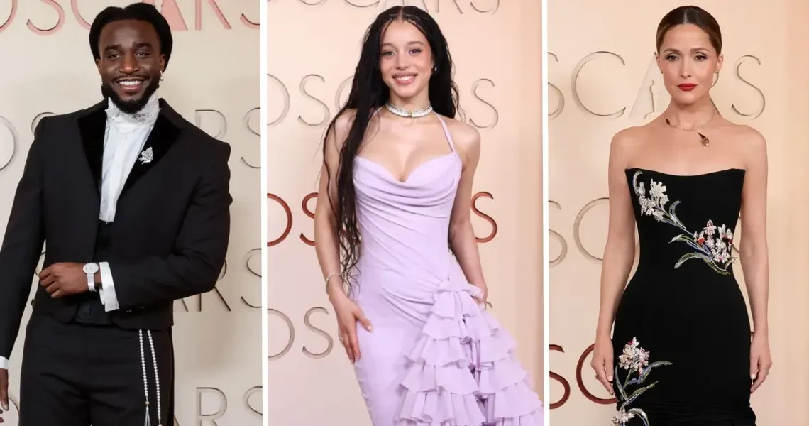 The best-dressed celebrities at the 2026 Oscars