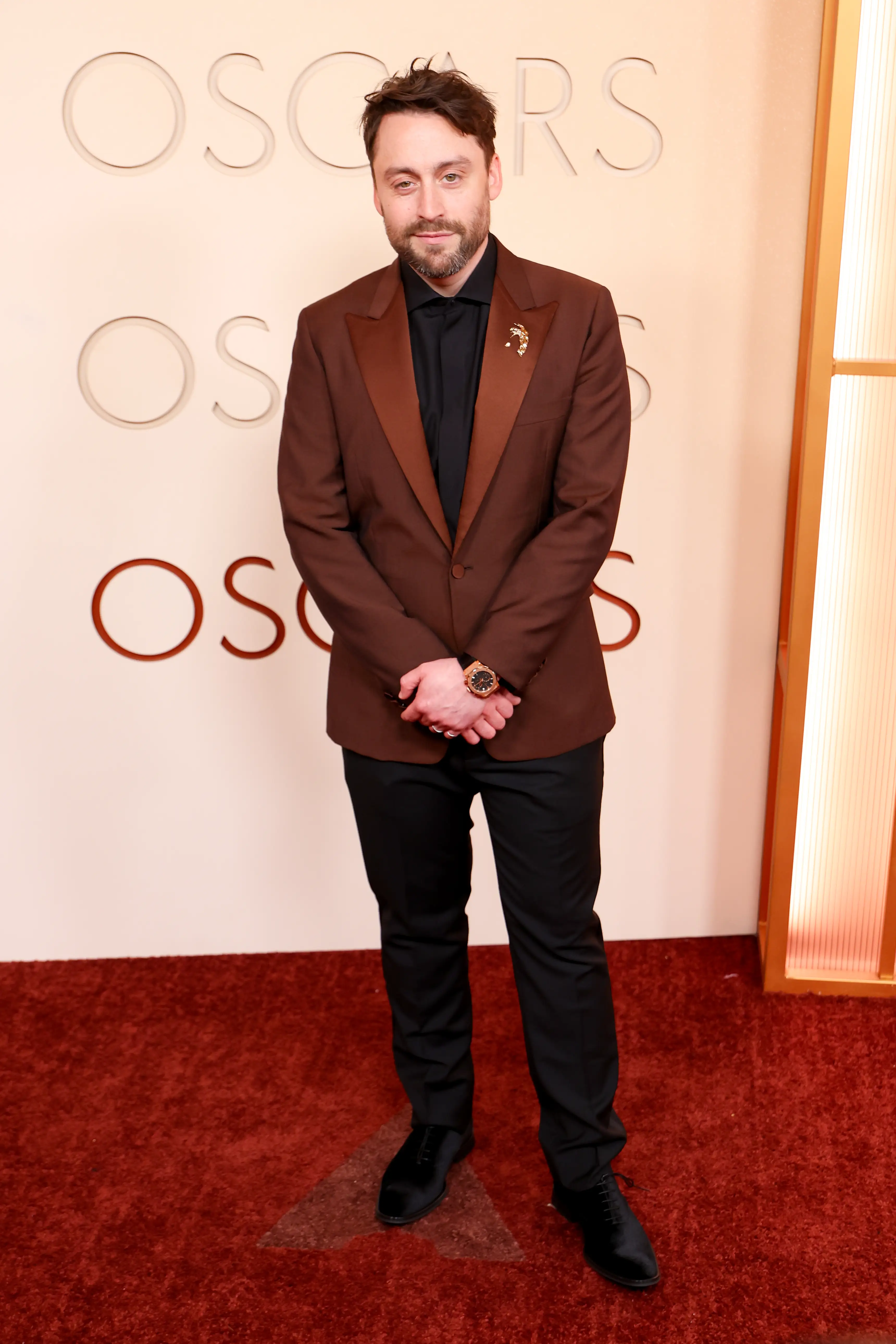 Kieran Culkin attends the Oscars in March 2026.