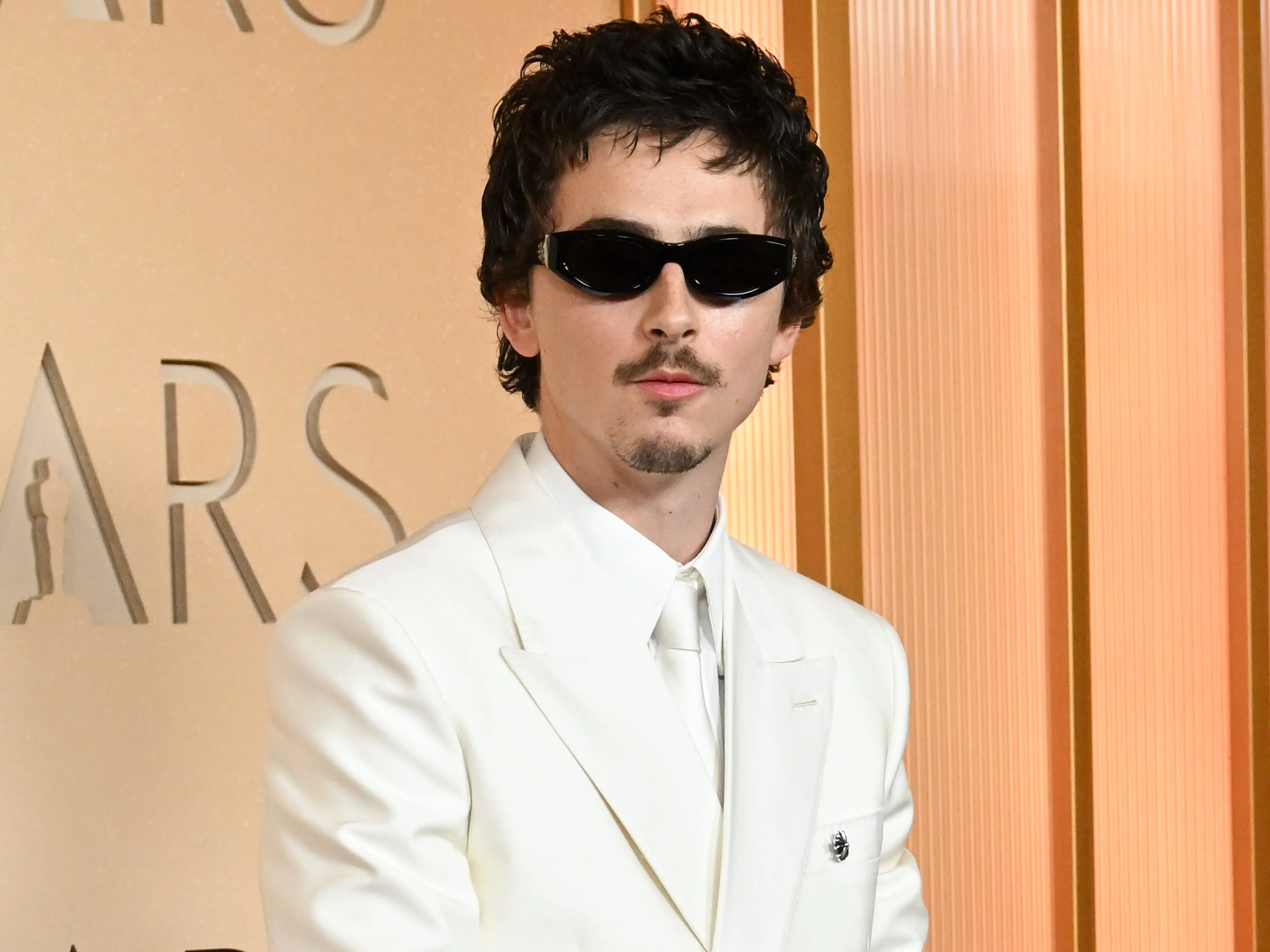 Timothée Chalamet at the Oscars in March 2026.
