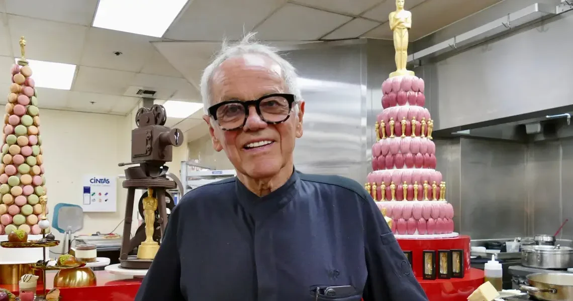 Wolfgang Puck feeds 1,700 stars after the Oscars. He says the real challenge isn’t the food.