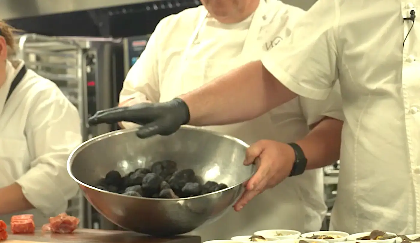A bowl of truffles worth thousands of dollars.