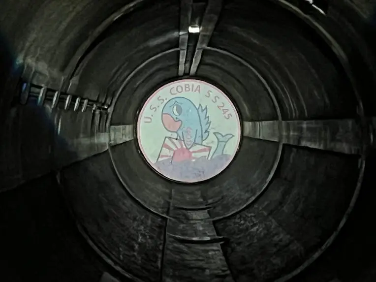 The USS Cobia's battle flag.