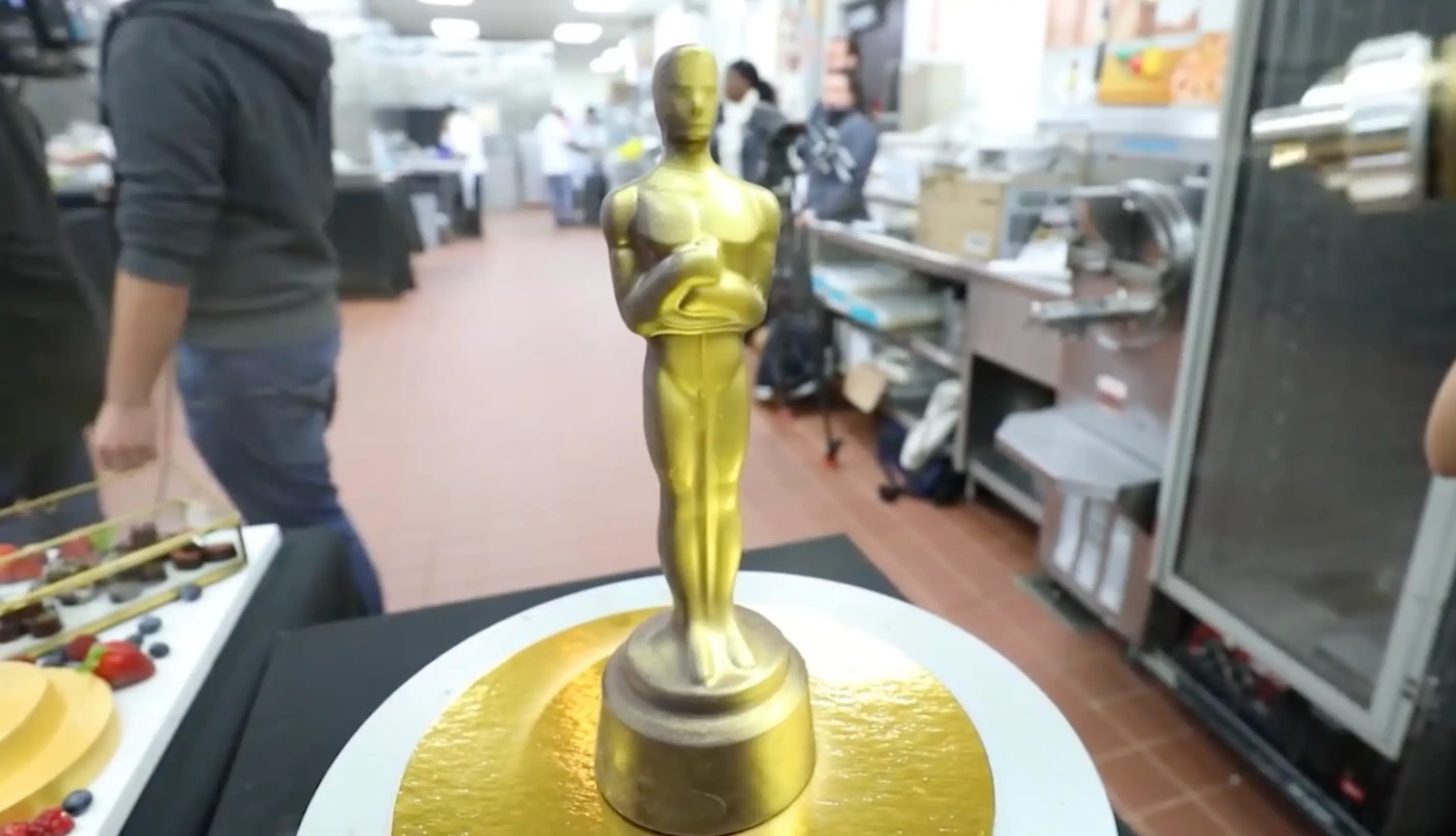 chocolate statue oscar