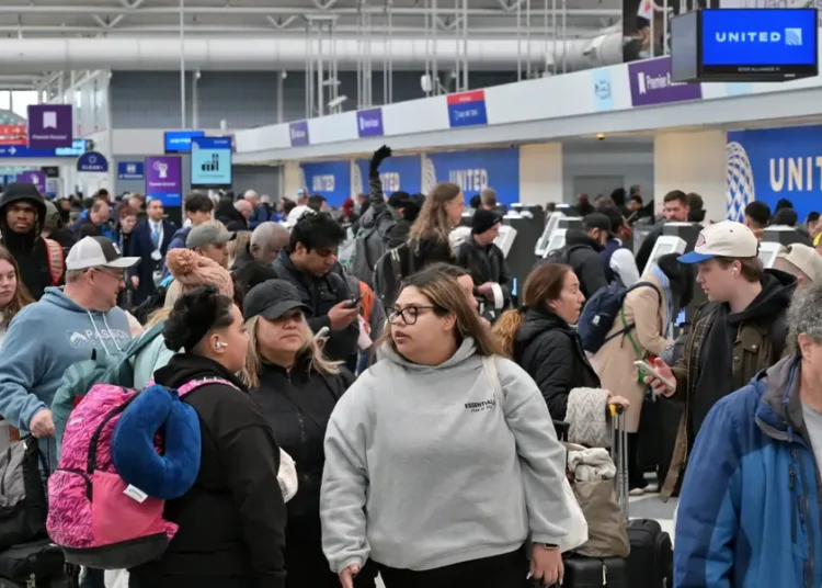 Thousands of flights across the Midwest have been canceled as a snowstorm sweeps the region