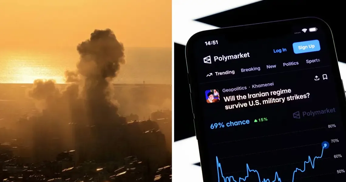 Polymarket let people bet on when Iran would strike Israel. A journalist who covered the war got death threats.