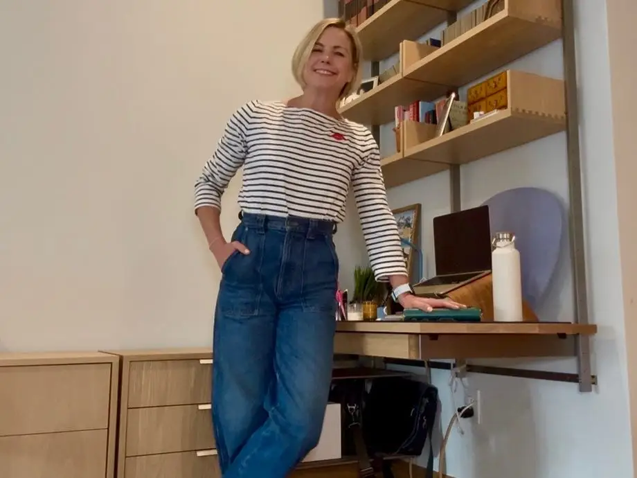 Liz Plosser home office