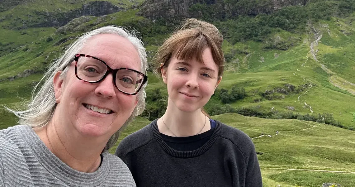 I’m still paying off tens of thousands in school loans as my oldest applies to college. My financial burden is shaping her approach.