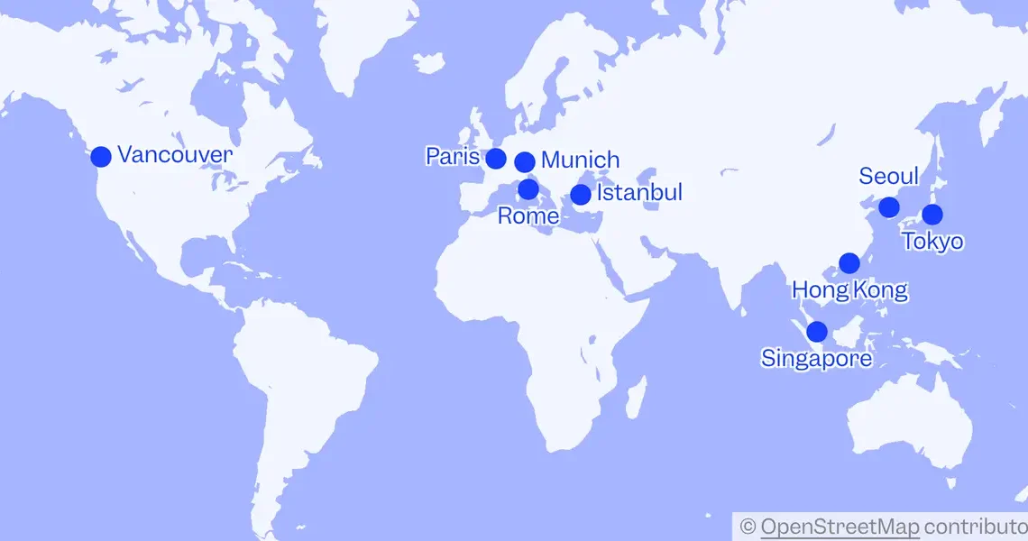 These are the world’s best airports as rated by travelers. Asia dominates, but the US is nowhere to be seen.