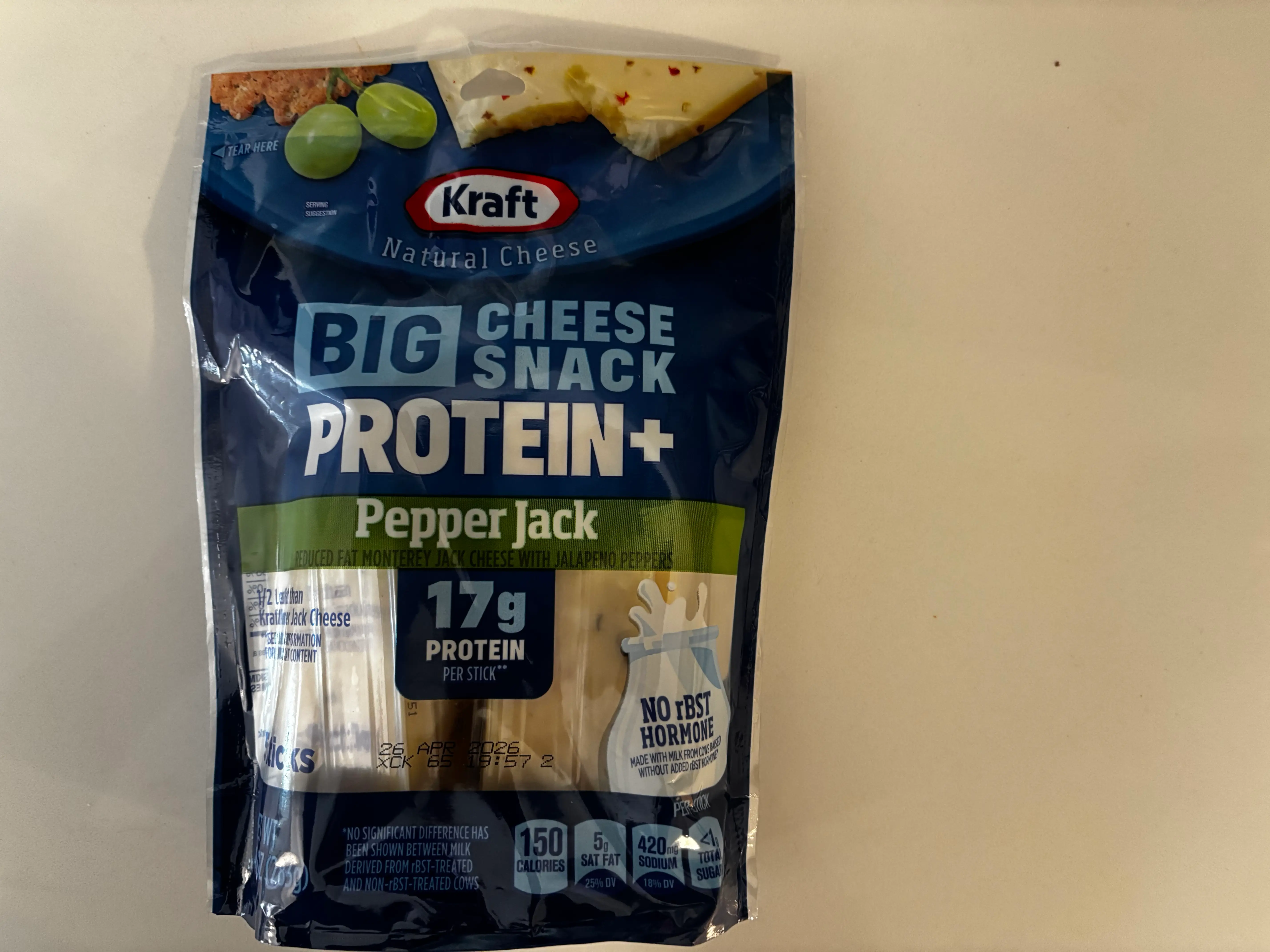 Kraft Cheese Protein Snack